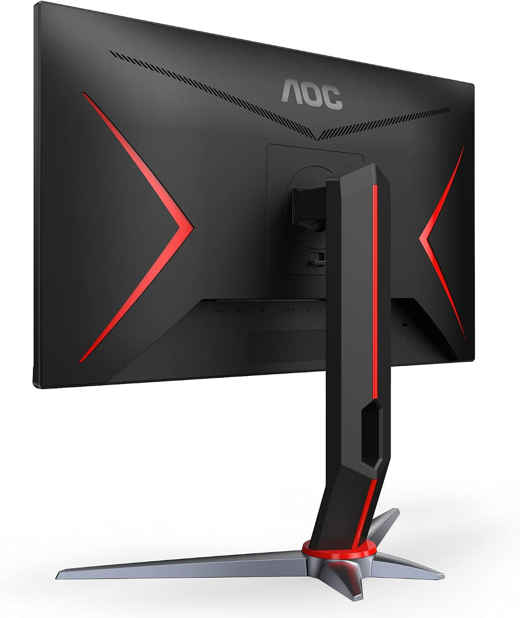 AOC Q27G2S 27' Gaming Monitor, QHD 2K 2560x1440, 165Hz 1ms, G-SYNC Compatible, Height Adjustable, 3-Year Zero-Bright-dot,Black (Renewed)