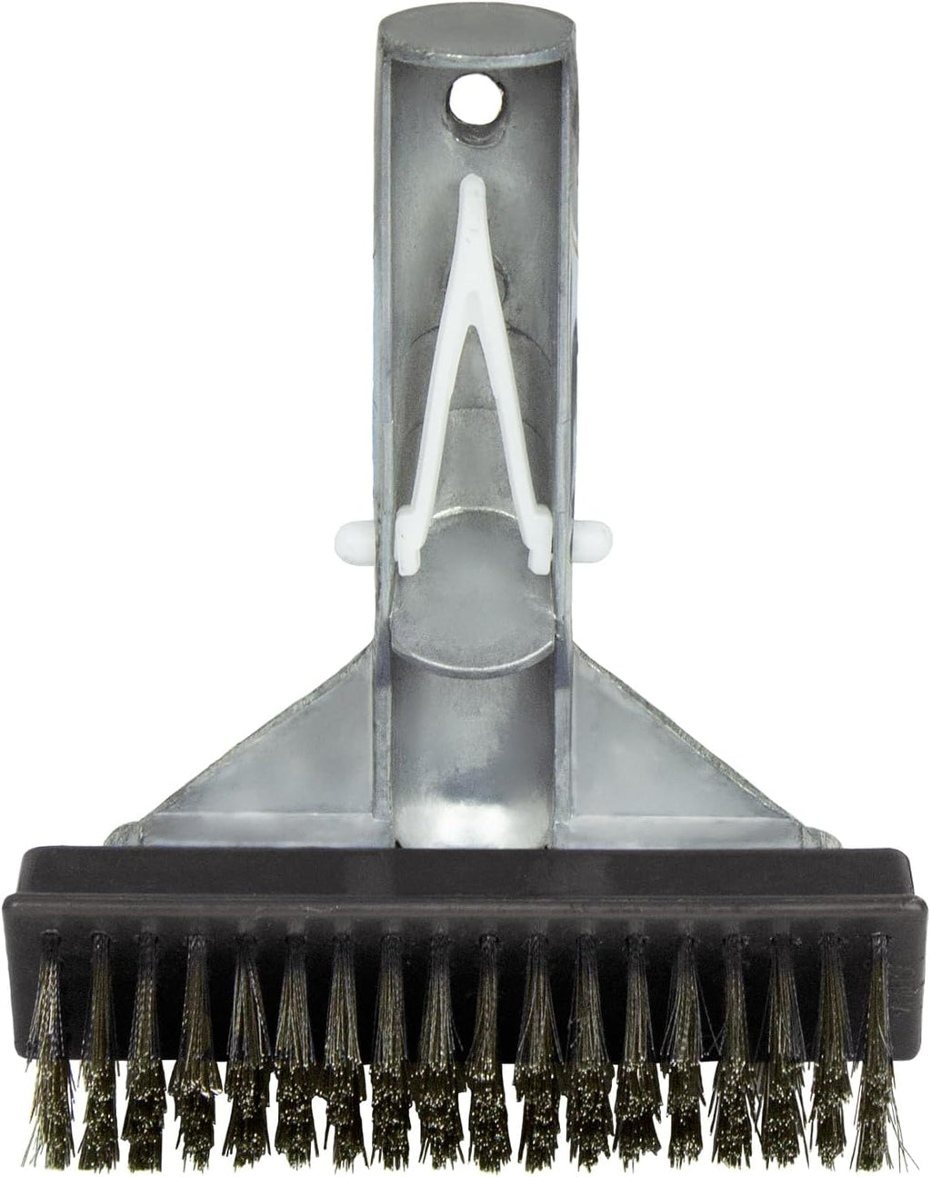 Poolmaster 20178 5-Inch Aluminum-Back Swimming Pool Algae Brush with Stainless Steel Bristles,Classic Collection,(Pack of 12)