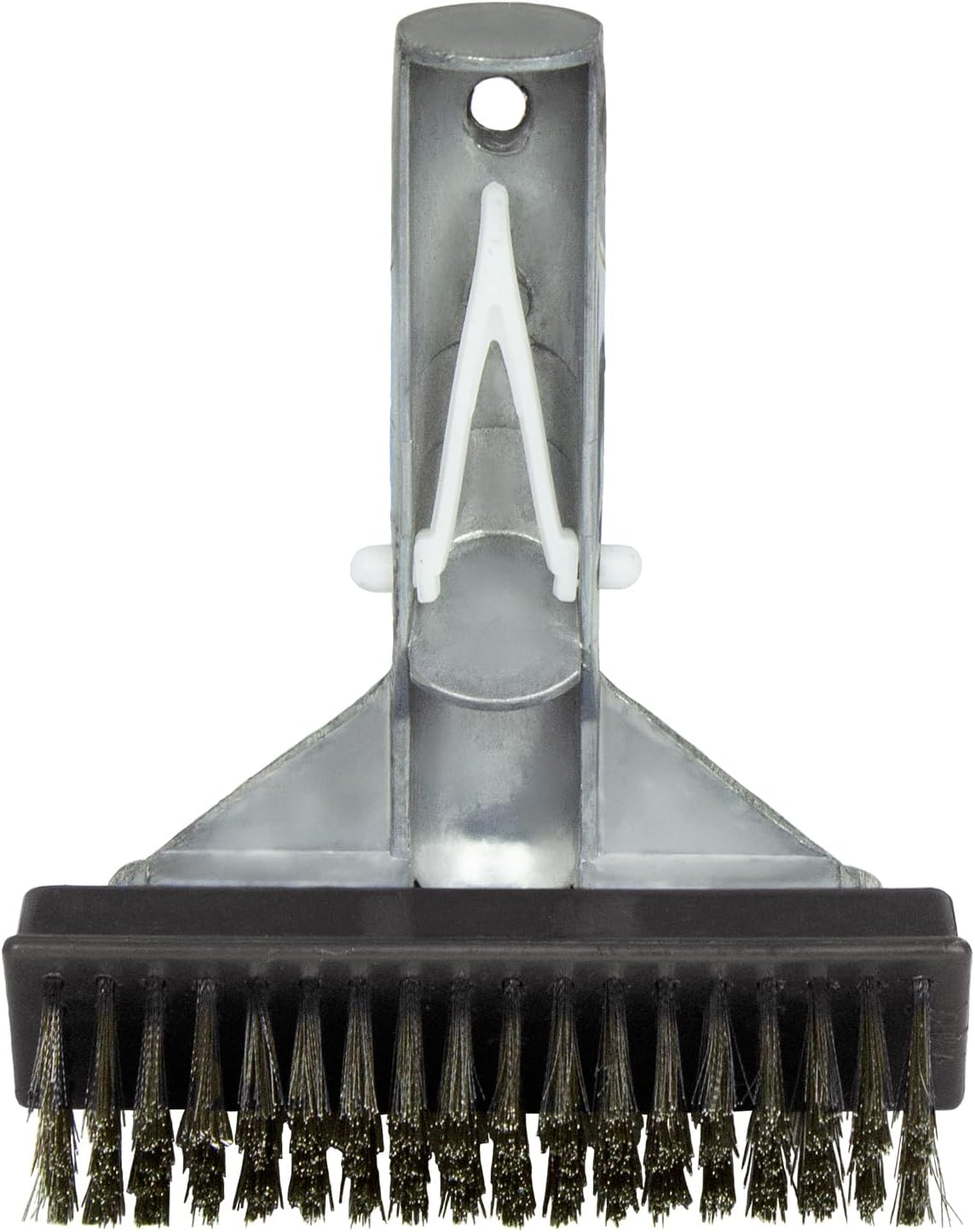 Poolmaster 20178 5-Inch Aluminum-Back Swimming Pool Algae Brush with Stainless Steel Bristles,Classic Collection,(Pack of 12)