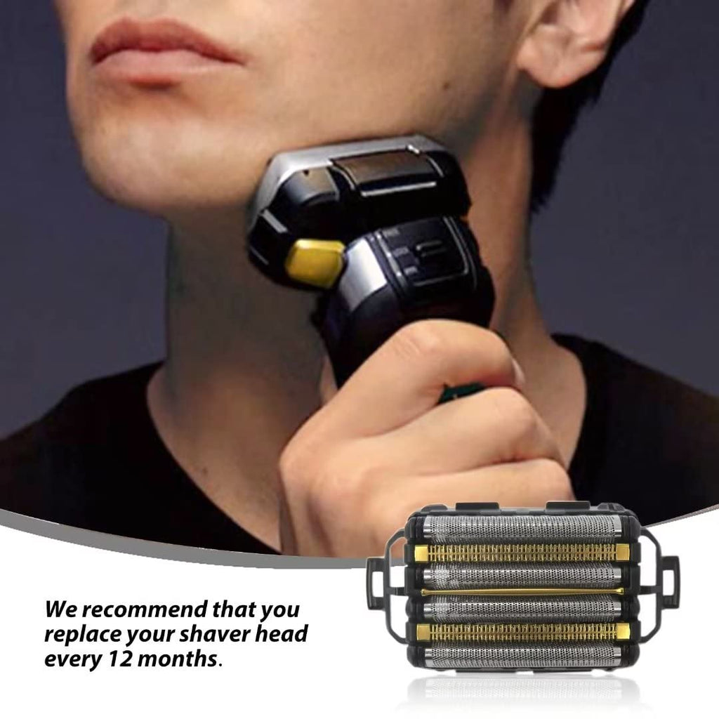 WES9600P Men's Electric Razor Replacement Inner Blade & Outer Foil Set with ARC6 6-Blade Shaver for Panasonic, Compatible ES-LS9A-K and ES-LS8A-K