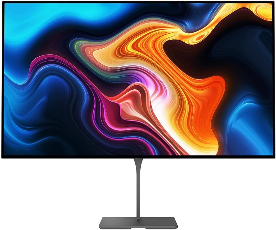 DOUGH Spectrum Black 32 4K 240Hz Dual-Mode OLED Matte Monitor (Monitor with Stand, OLED)