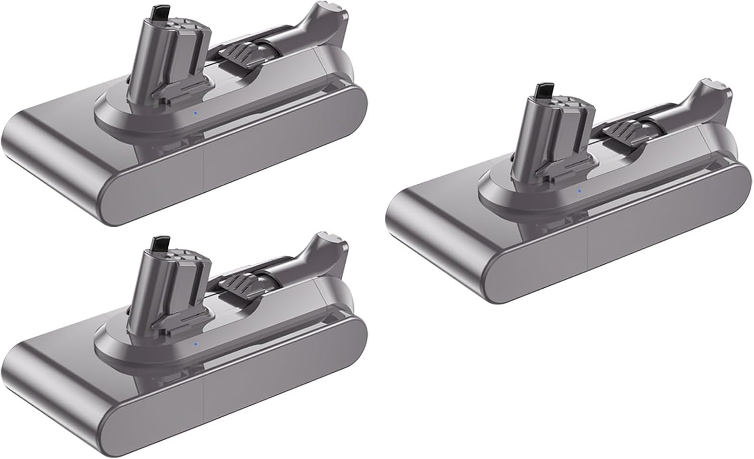 OUTMX 25.2V 6000mAh Compatible for Dyson Battery V11 Vacuum Cleaner - Clip Type Replacement Batteries(3Pcs 6000mAh)