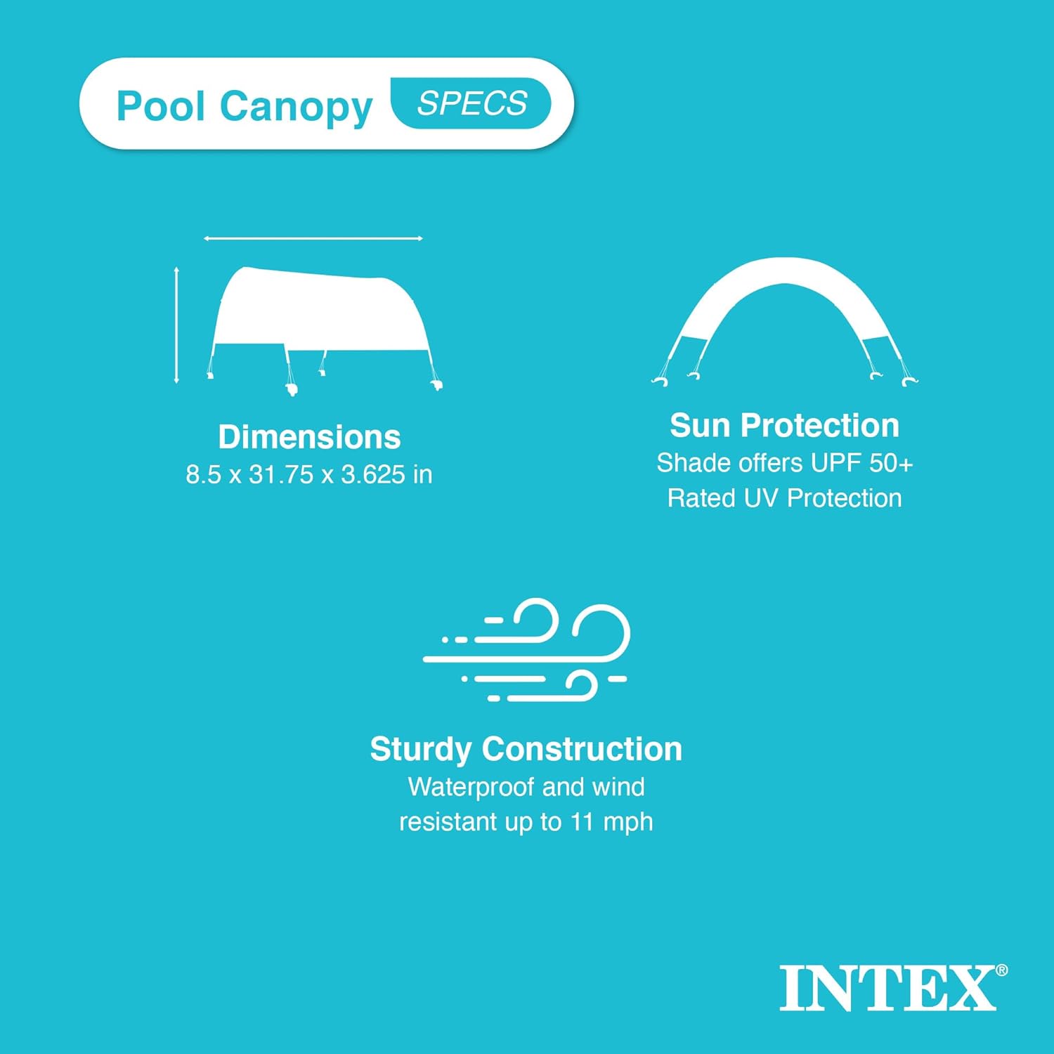Intex 18 Foot by 52 Inch Ultra XTR Framed Above Ground Swimming Pool Set with Sand Filter Pump, Pool Cover and Ladder, Canopy, and Ground Cloth, Gray