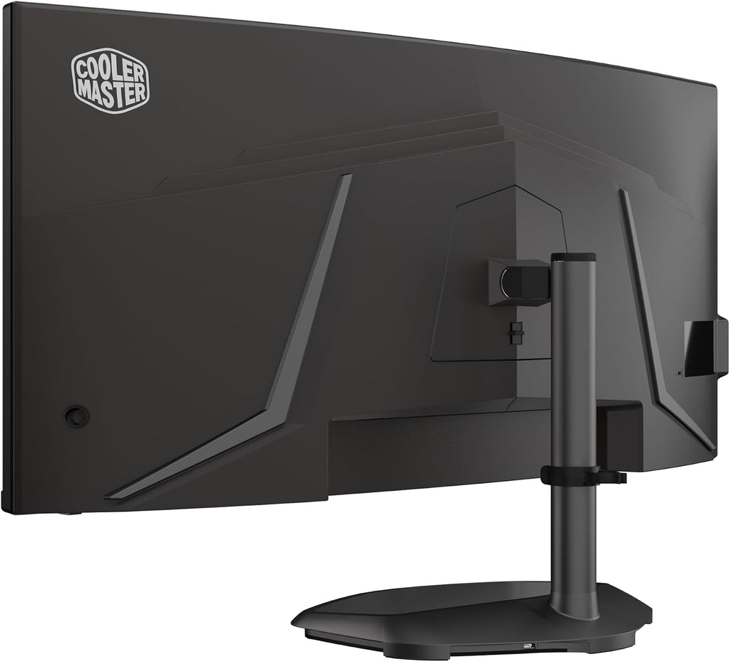 Cooler Master GM34-CWQ2 34' Curved UWQHD 3440 x 1440 VA Quantum Dot Gaming Monitor | Up to 180Hz | Up to 0.5ms | Curve 1500R | FreeSync Premium|Nvidia | HDR Support |DP1.4 * 1 | HDMI2.0 * 2