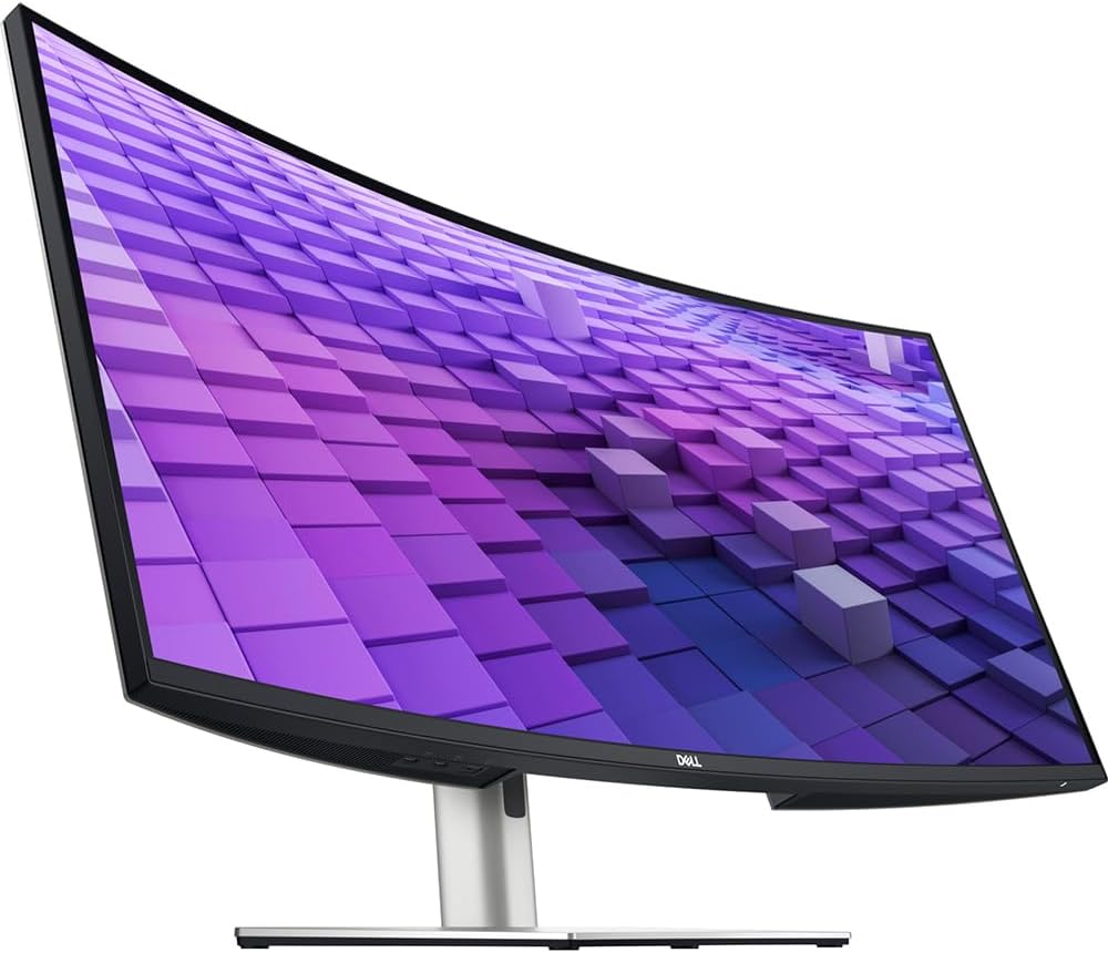 Dell U3824DW UltraSharp 38' 3840x1600 60Hz 21:9 5ms IPS Curved Dual Monitor Bundle