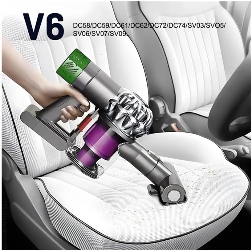 6000/8000/9800/12800mAh Replacement Battery for Cordless Vacuums | Compatible with V6 V7 V8 V10 V11 Vacuum Models(V11 9.8Ah)