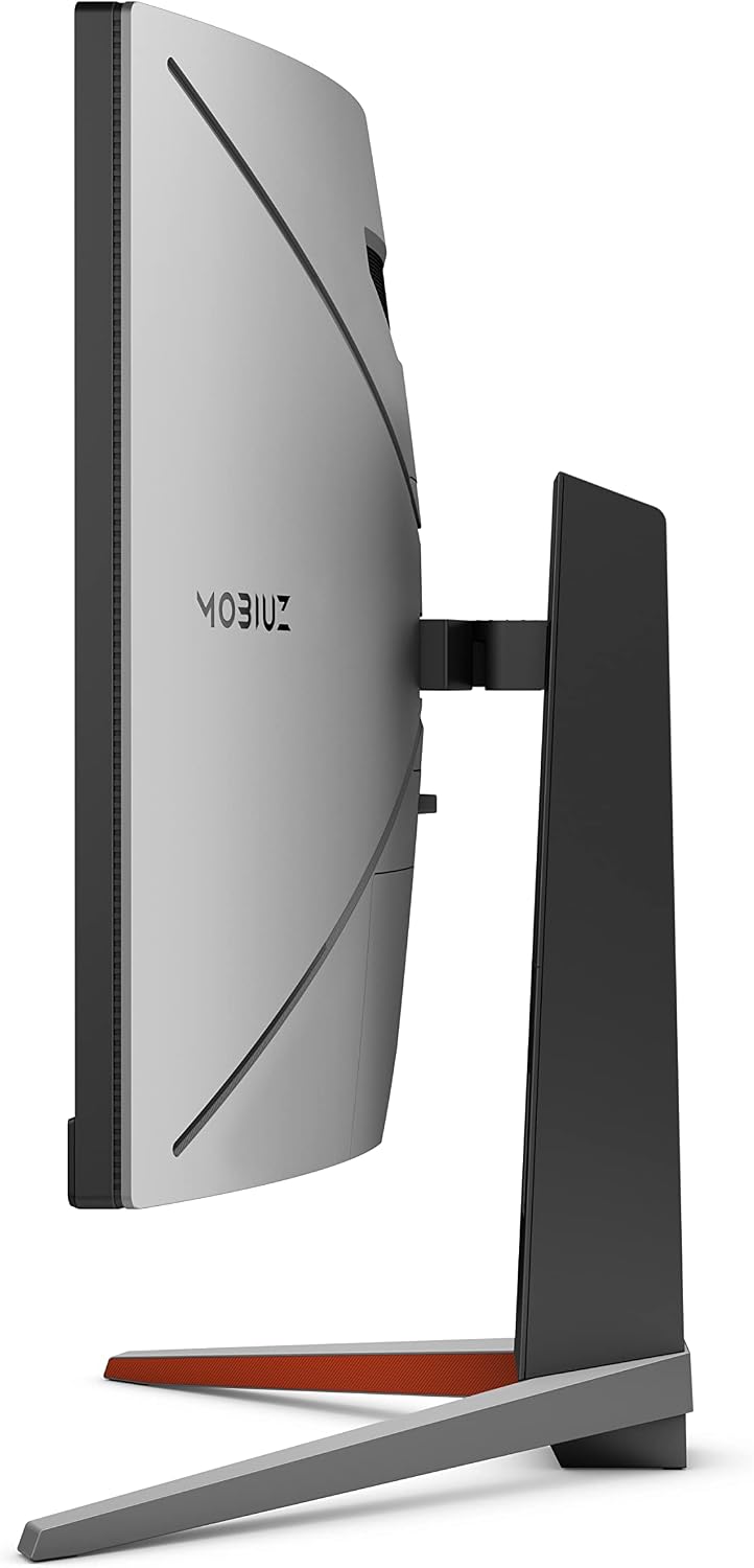 BenQ MOBIUZ EX3210R Curved Gaming Monitor 32' QHD 1440p 165Hz 1ms w/Remote | HDRi | 1000R | Color Optimizer | Freesync Premium Pro | Eye-Care | Height, Swivel & Tilt | 2.1ch w/ 5w sub | USB Hub