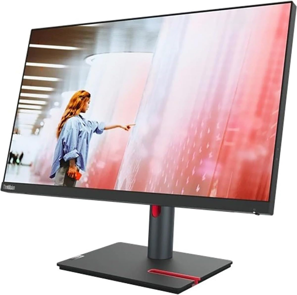Lenovo ThinkVision P24q-30 24' Class WQHD LED Monitor - 16:9 - Raven Black