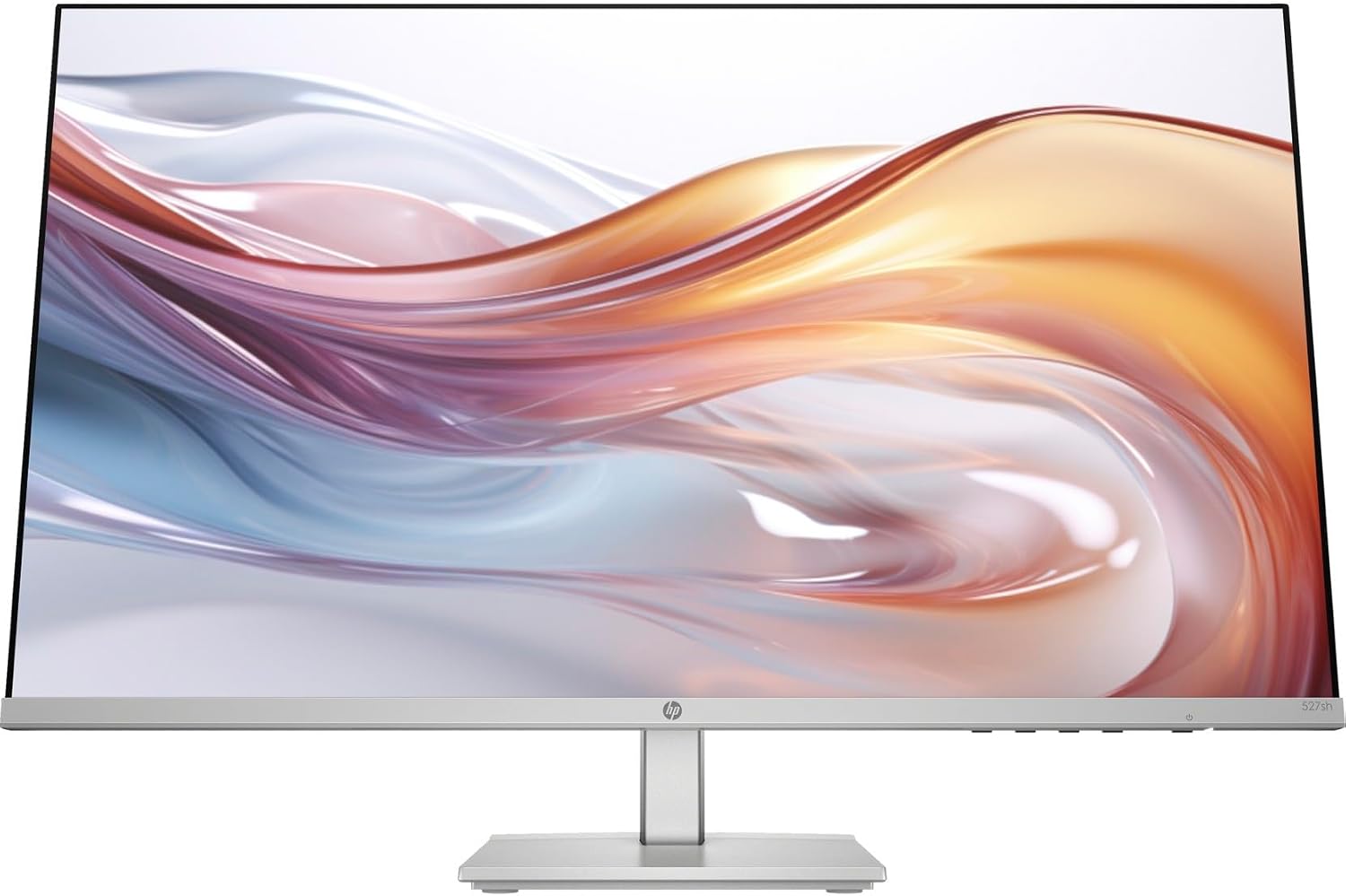 HP 27' (Replaces M27h) 100Hz IPS FHD 99% sRGB Display Monitor, Adjustable Height & Tilt, Flicker Free, Anti-Glare, Low-Blue Light Filter, Eye Ease, Black/Silver w/DKZ Hub USB Port Expander (2 Pack)