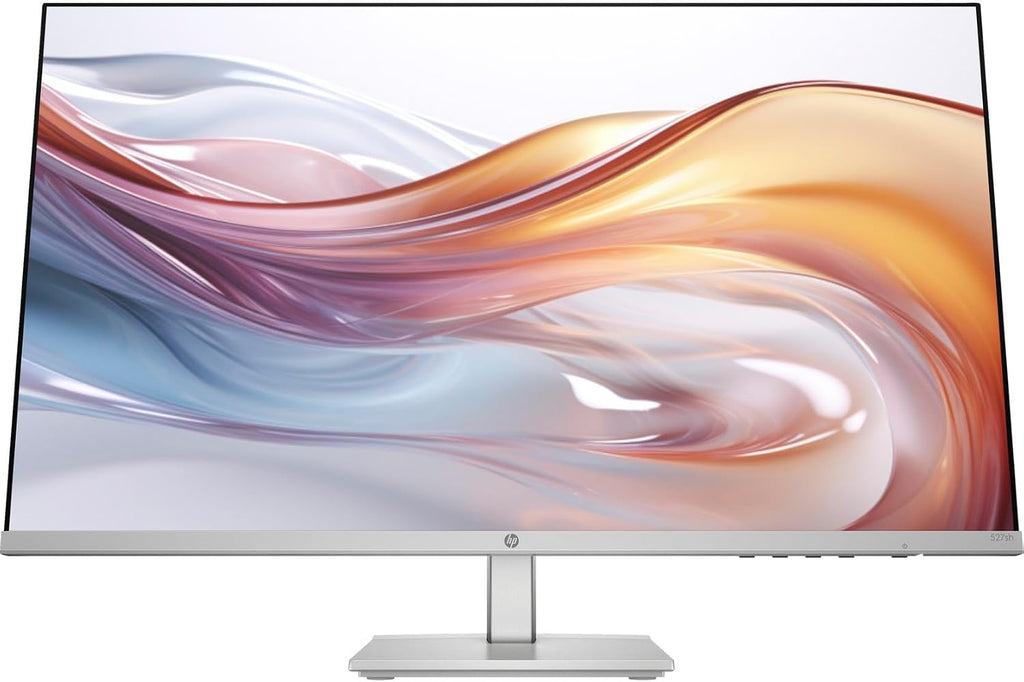 HP 27' (Replaces M27h) 100Hz IPS FHD 99% sRGB Display Monitor, Adjustable Height & Tilt, Flicker Free, Anti-Glare, Low-Blue Light Filter, Eye Ease, Black/Silver w/DKZ Hub USB Port Expander