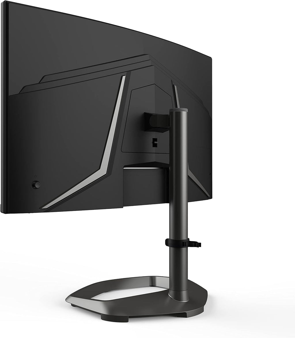 Cooler Master 27-inch Curved Frameless 240Hz FHD 1920 x 1080 Desktop Gaming PC Monitor, VA 8bit w/Quantum dot, 0.5ms (MPRT), Curve 1500R, Adaptive Sync, DP 1.2 * 1 + HDMI 2.0 * 2, VESA Mount