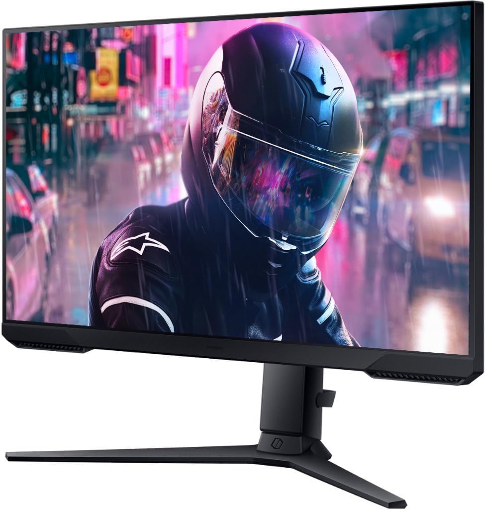Samsung 27' Odyssey G3 Series LED Gaming Monitor, FHD, 165Hz, 1ms, Free Sync Premium, Height Adjustable, VESA Mount Capability, DisplayPort, HDMI, Black, with GSF HDMI Cable