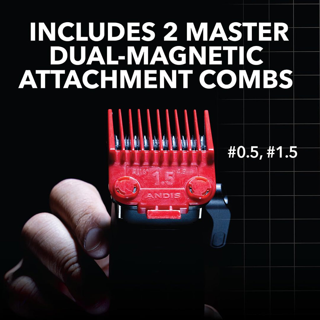 Andis 562530 Envy II Cordless Clipper – Adjustable Blade, Comfort Grip, Kenny Duncan Limited Edition, Professional Barber Performance