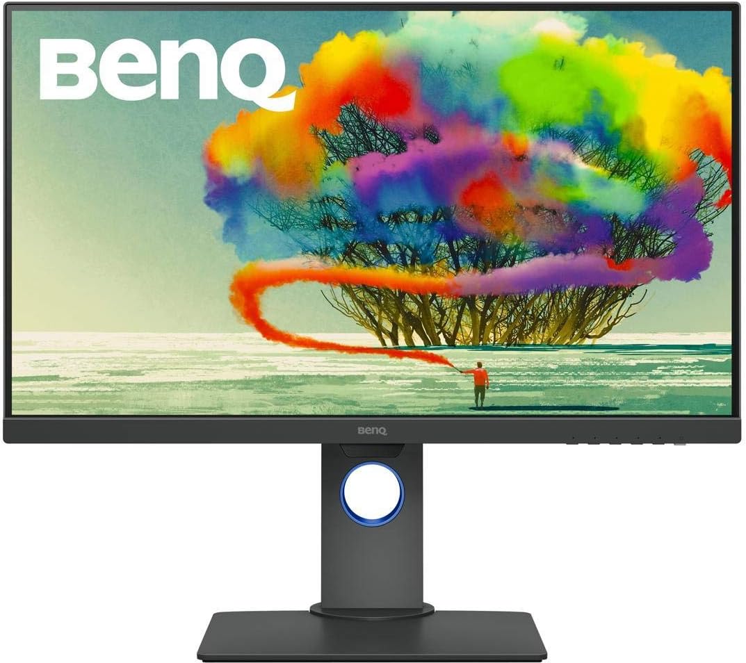 BenQ DesignVue PD2705Q 27' QHD 2560 x 1440 2K 5ms (GTG) 60Hz HDMI DisplayPort USB Type-C Built-in Speakers Anti-Glare Backlit LED Designer IPS Monitor