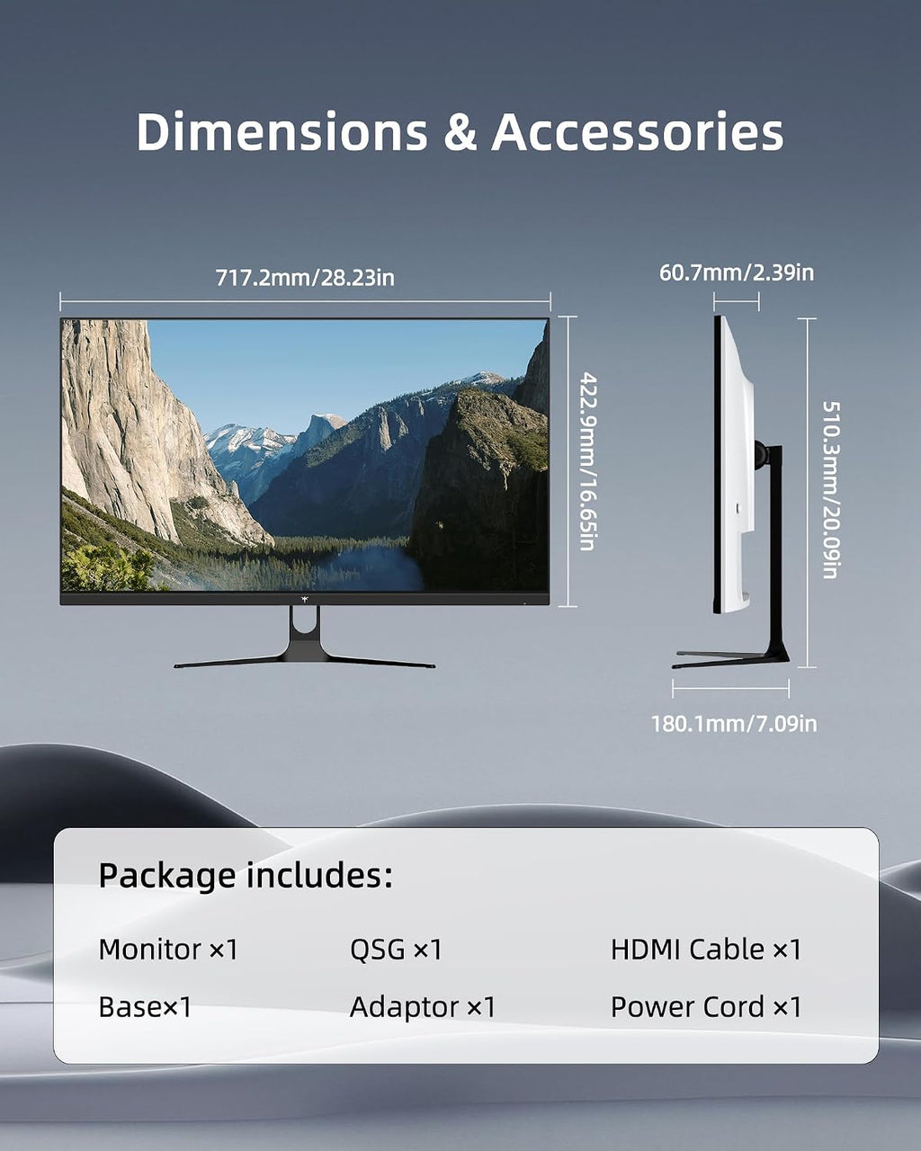 KTC 32 Inch Computer Monitor 2K - 1440P IPS Monitor 120Hz, Adaptive Sync, 109% sRGB, HDR10, Eye Care, HDMI Displayport, Tilt, VESA Compatible for Home Office Gaming, White, H32D6 (Renewed)