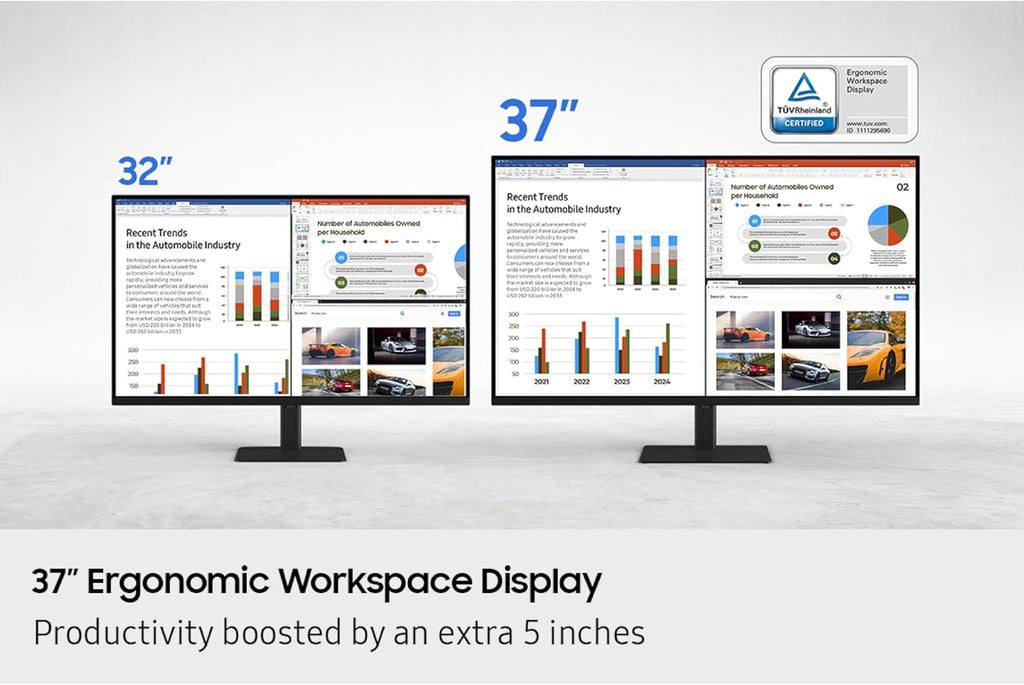 Samsung LS37D700EANXZA 37' S70D ViewFinity 4K UHD High Resolution Monitor with PRO-X-2-LIGHTSPEED Headset, G915 Keyboard, and PRO-X-2-SUPERLIGHT Mouse (2025)