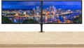 ASUS VP32AQ 32-inch 1440P 2K WQHD 100% sRGB Frameless LCD Professional Monitor, 2-Pack Bundle with FreeSync, Eye Care Plus, HDR10, DisplayPort, HDMI, Integrated Speaker, Desk Mount Dual Monitor Stand