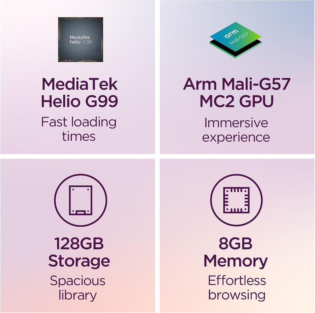 Lenovo Tab Plus - 2024 - Premium Entertainment Tablet - 8 JBL® Speakers - 11.5' 2K LCD Touch Display - 8GB Memory - 128GB Storage - MediaTek™ Helio G99 - Folio Case Included - Luna Grey