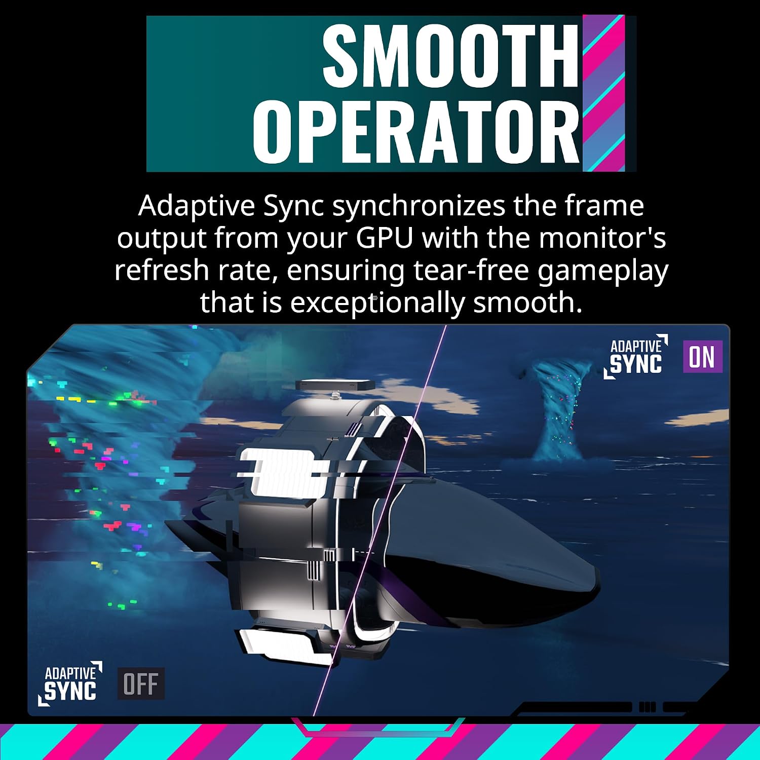 Cooler Master Tempest GP27Q 27' 2K IPS 165Hz QD Tech QHD 2560 x 1440 PC Monitor,HDR1000, 1ms (MPRT)/ 2ms (GTG), FreeSync/G-Sync, MiniLED, DP1.4 * 1 + HDMI2.0 * 2 + TypeC*1 (CMI-GP27-FQS-US)