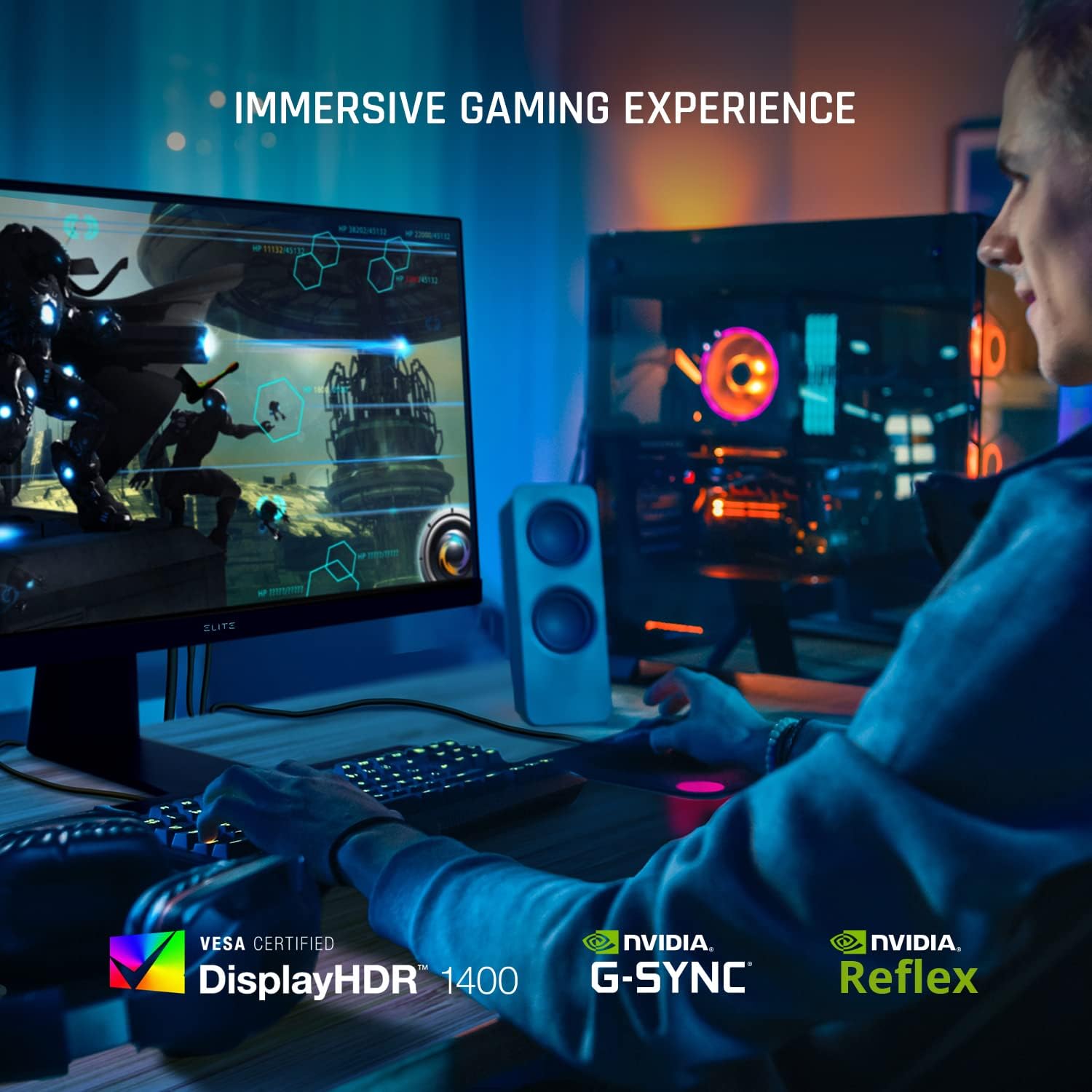 ViewSonic Elite XG321UG-S 32' 4K IPS 144Hz Gaming Monitor - Certified Refurbished