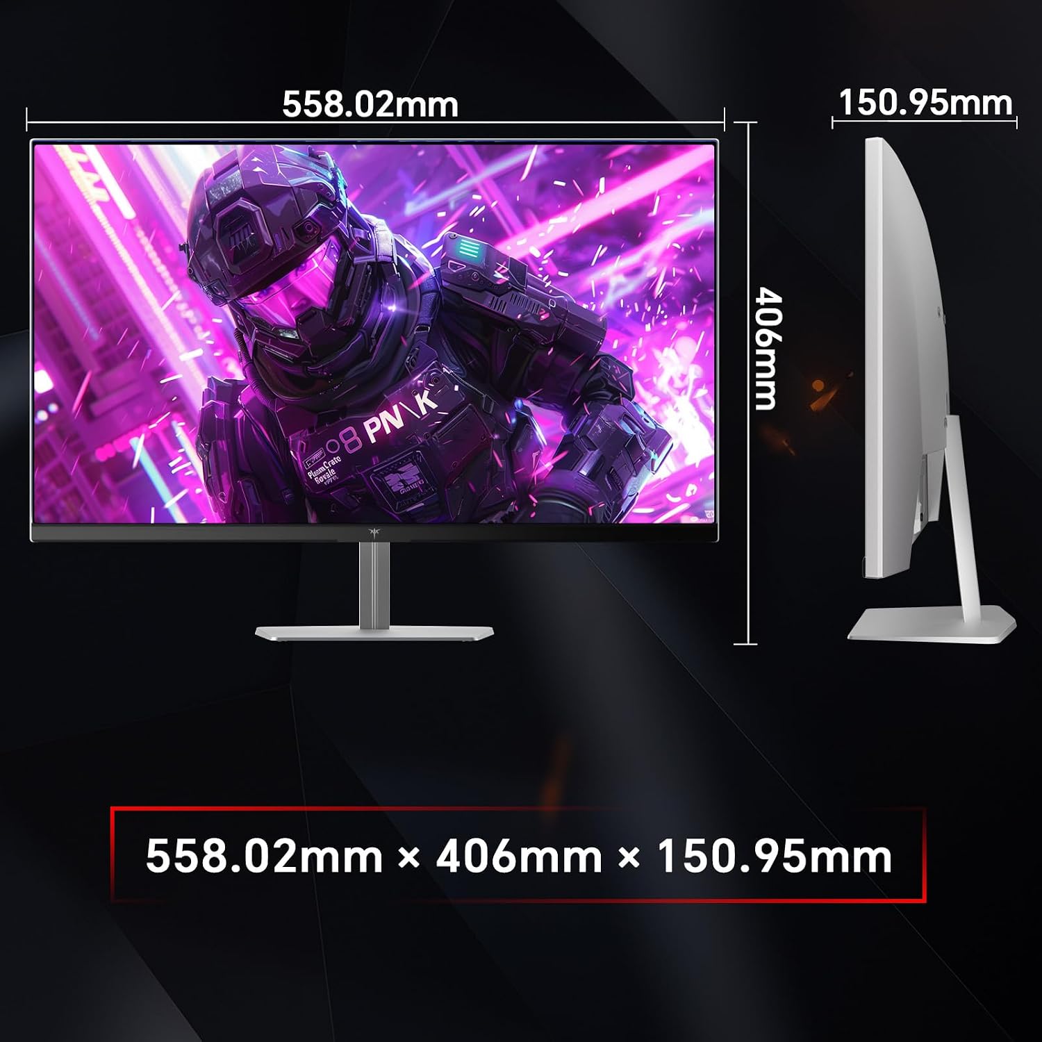 KTC 24.5 Inch 400Hz Gaming Monitor, FHD 1080P 240Hz Computer Monitor, Fast IPS, FreeSync/G-Sync Compatible, HDR400, DisplayPort x2 HDMI x2, VESA, Tilt Adjustable,H25X7 (Renewed)