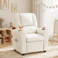 Candy Kids Reclining Chair Leather Recliner Sofa Push Back Toddler Youth Children Child Ages 1-6