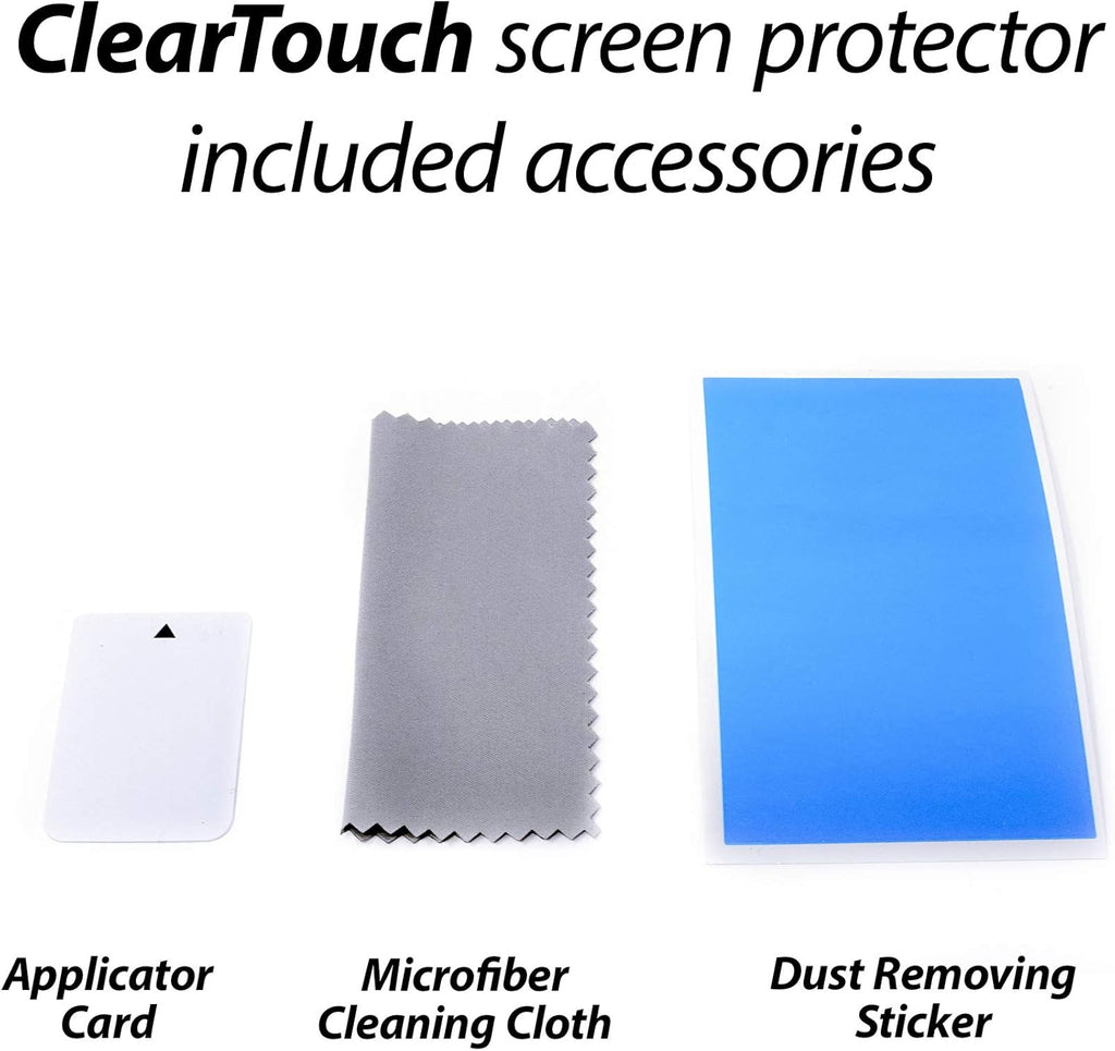 BoxWave Screen Protector Compatible with Alienware Curved PC Gaming Monitor AW3423DW (34 in) - ClearTouch Crystal (2-Pack), HD Film Skin - Shields from Scratches