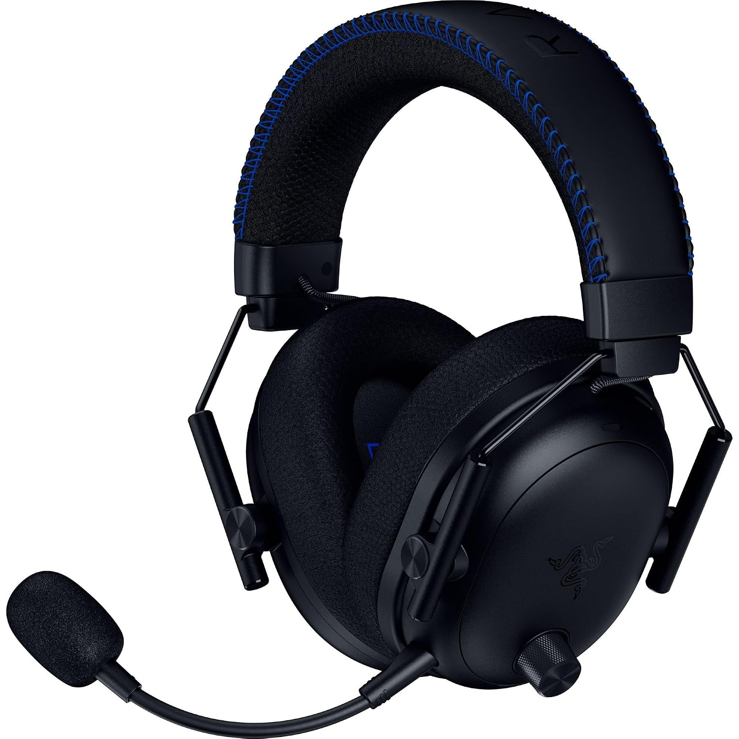 Razer BlackShark V3 Pro Wireless ANC Gaming Headset for PS5: Full Band Mic - 50mm Drivers - 2.4 GHz, Bluetooth, 3.5mm - Works with PC, Mac, Nintendo Switch, Smartphone - Long Battery Life - Black