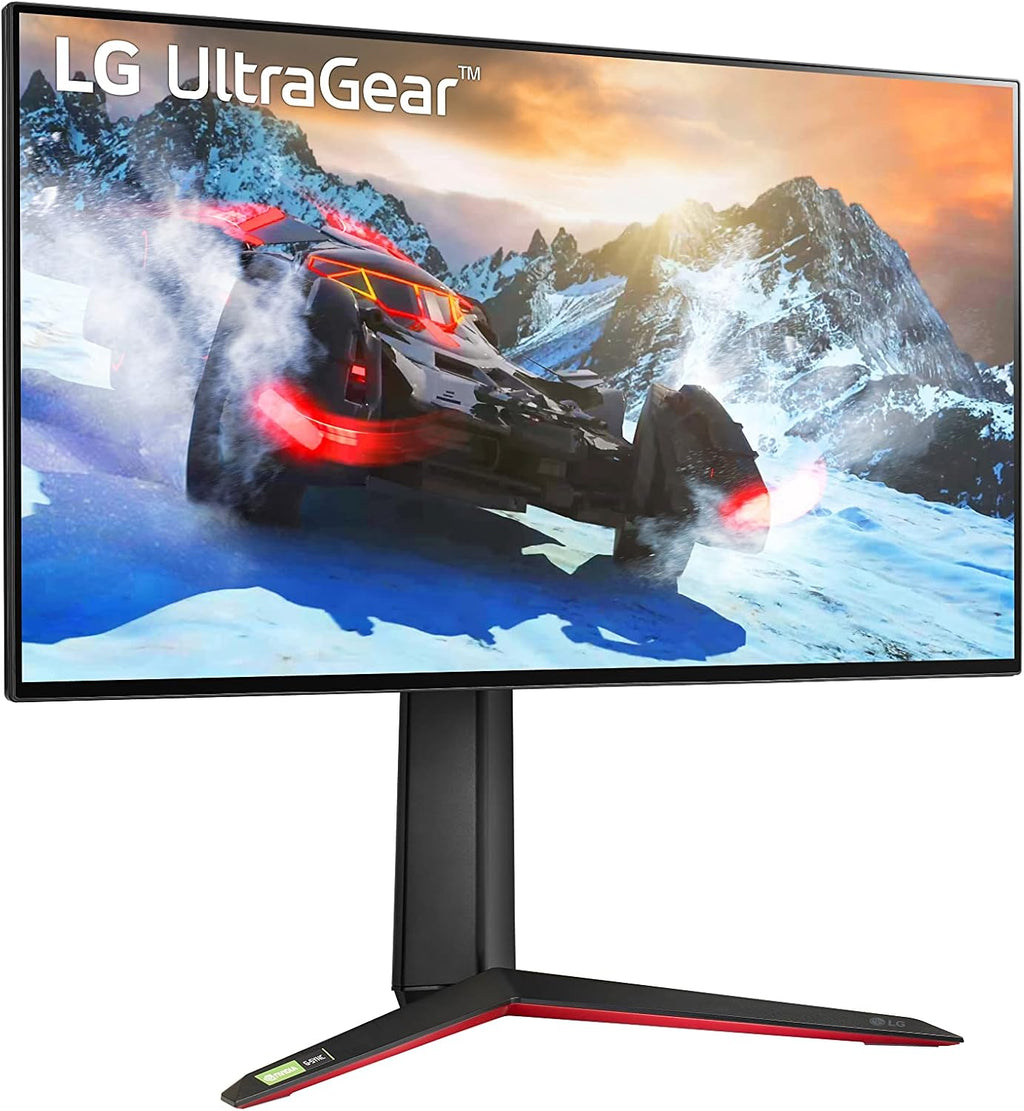 LG 27GP95R-B 27' Ultragear UHD (3840 x 2160) Nano IPS Gaming Monitor w/1ms Response Time & 144Hz Refresh Rate, NVIDIA G-SYNC Compatible & AMD FreeSync Pro, Adjustable Tilt, Height, Swivel & Pivot