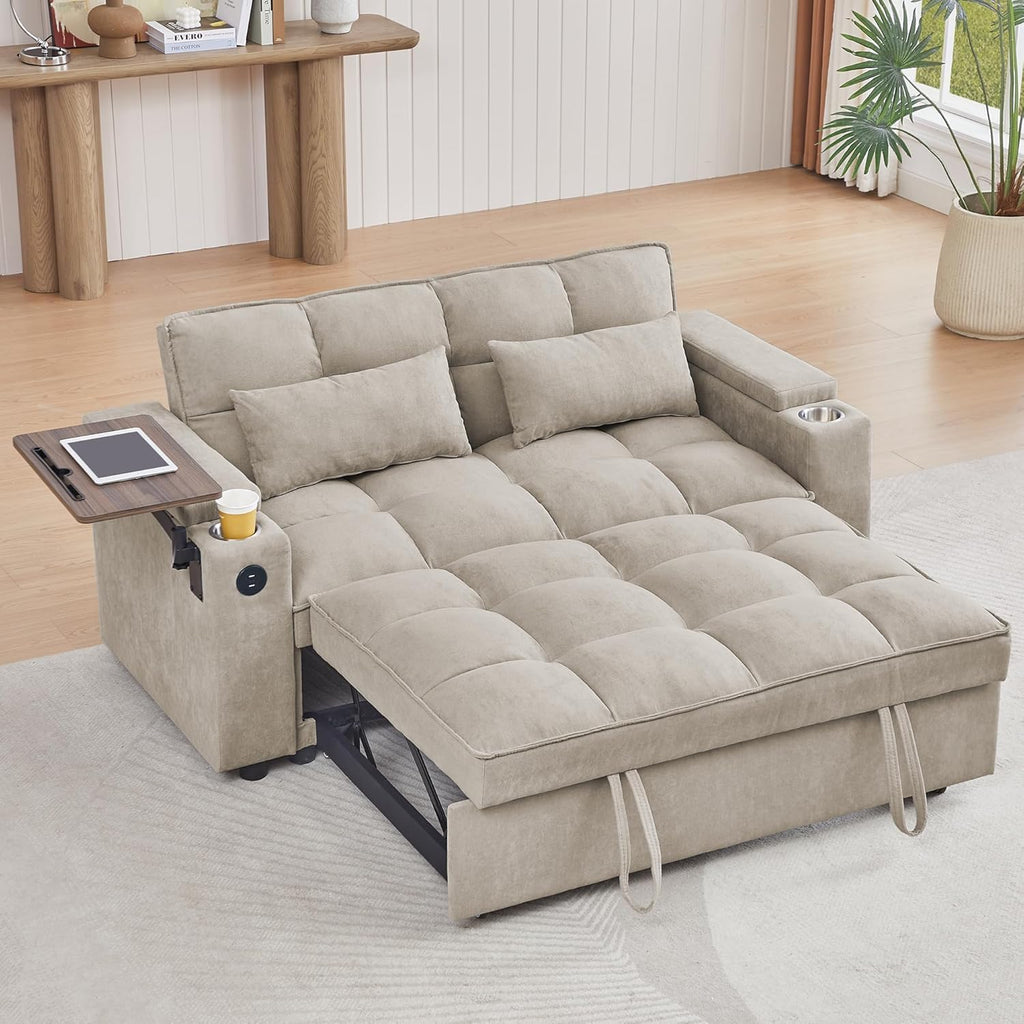 Auvsoce 65' Loveseat Sofa, Modern Couches for Living Room,Corduroy Recliner, Dual armrest Storage Space, Integrated Spring Cushion, Solid Wood Frame, Built-in USB Charging Port