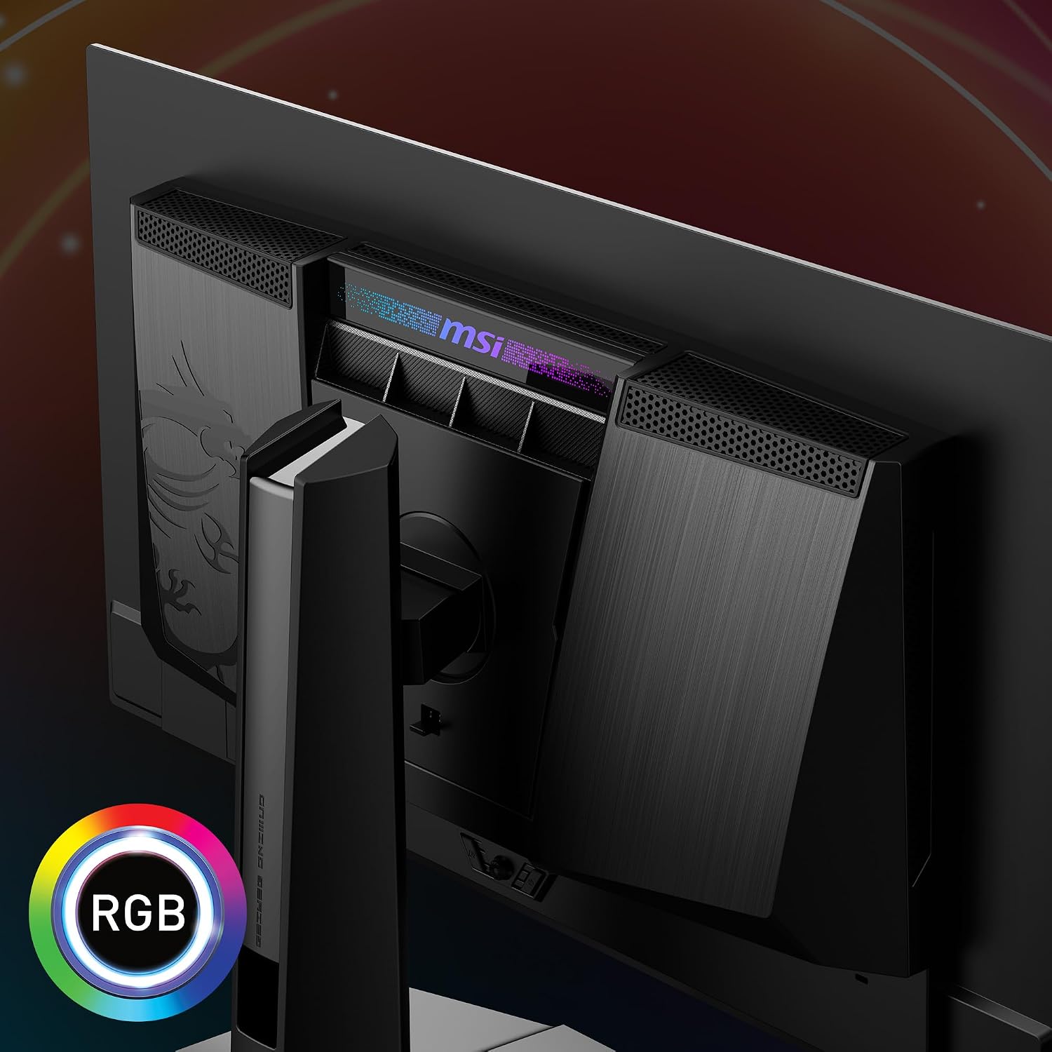 MSI MPG 271QRX QD-OLED Gaming Monitor, 27' OLED, 2560 x 1440 (QHD), 0.03ms Response Time, 360Hz, True Black HDR 400, HDMI, DP, USB-C, Tilt, Height (Renewed)