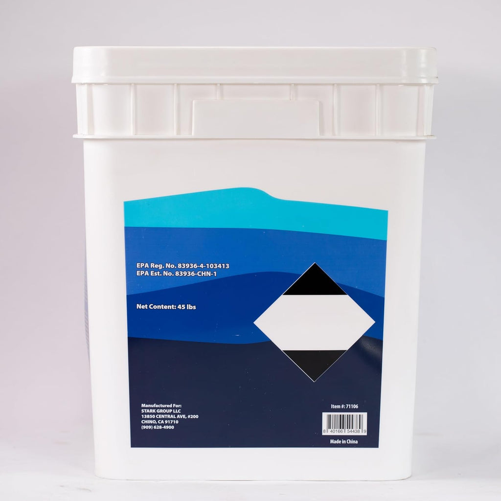 XtremeClear 45lbs Chlorine Tablets, 3' Swimming Pool & Spa Chlorine Tablets Long-Lasting, Slow Dissolving, Chlorine Tabs 3 Inch Tablets Bucket