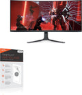 BoxWave Screen Protector Compatible with Alienware Curved PC Gaming Monitor AW3423DW (34 in) - ClearTouch Anti-Glare (2-Pack), Anti-Fingerprint Matte Film Skin