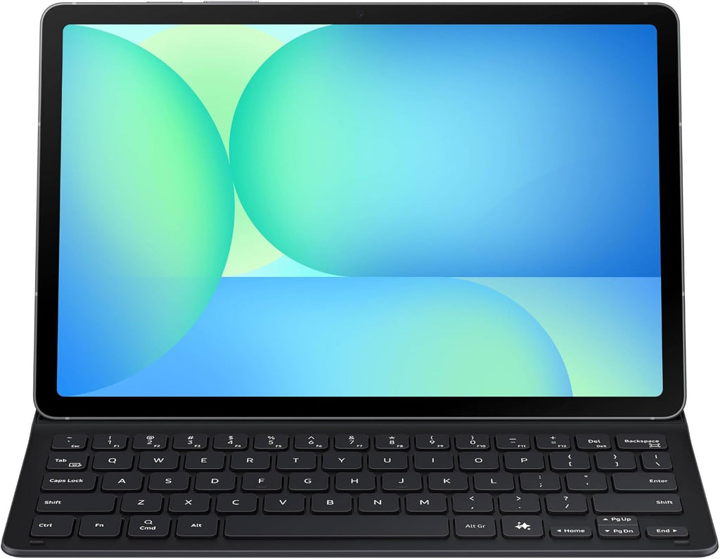 Samsung Galaxy Tab S10 FE 128GB WiFi Android Tablet + Book Cover Keyboard Slim, Large Display, Long Battery Life, Powerful Processor, S Pen, US Version, 2025, 2 Yr Manufacturer Warranty, Gray