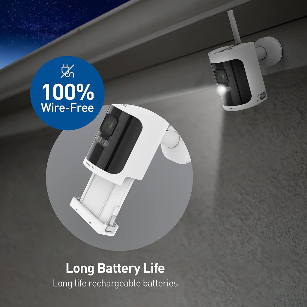 Swann AllSecure650™ 2K Wireless Security Kit with 4 x Wire-Free Cameras & Power Hub NVR