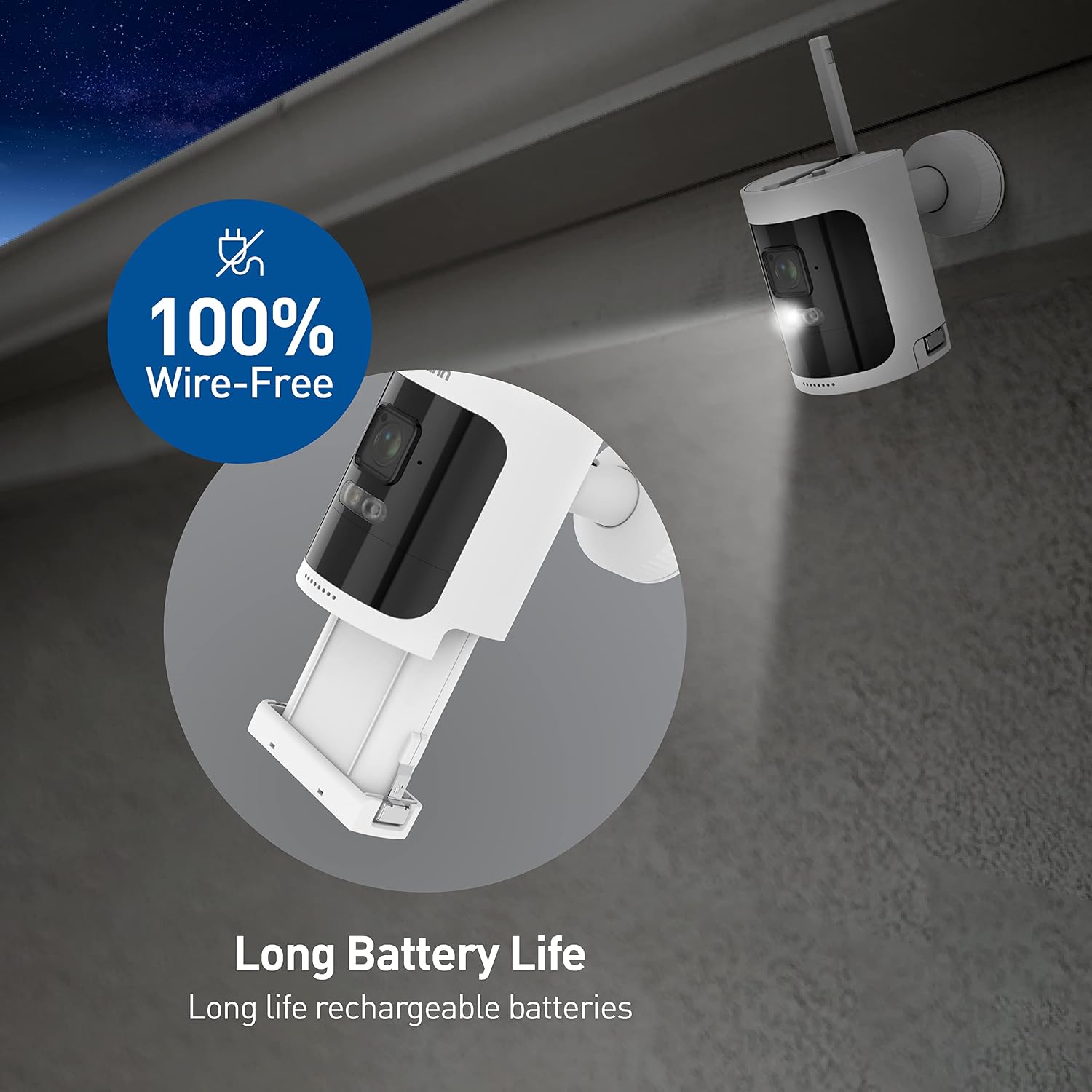 Swann AllSecure650™ 2K Wireless Security Kit with 4 x Wire-Free Cameras & Power Hub NVR