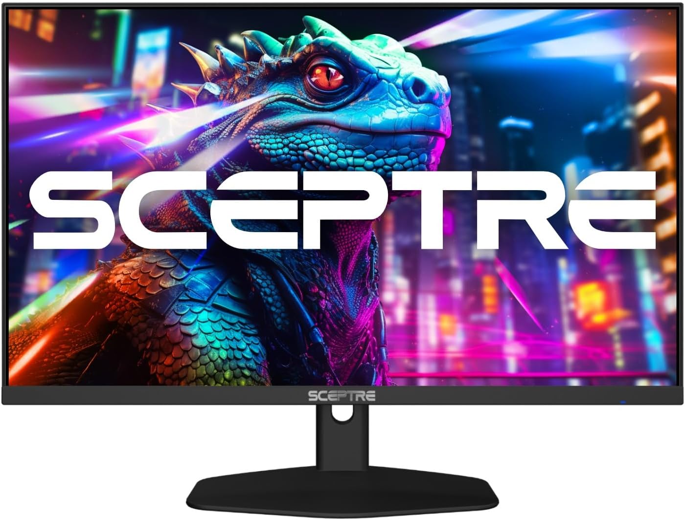 Sceptre 27-inch IPS Prime Eye Care Monitor 100Hz DisplayPort HDMI and USB-C 100% sRGB Build-in Speakers, Machine Black 2025 (E275W-FP100T)