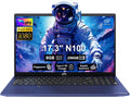 NIMO 17.3' FHD IPS Student-Laptop-Computer - 8GB RAM 256GB SSD Intel Pentium N100(Beat to i3-1115G4, 4 Cores Up to 3.4GHz), 65W Type-C, 2 Years Warranty, Fingerprint, Backlit Keyboard, Wi-Fi 6, BT5.2