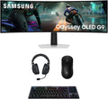 Samsung LS49DG910SNXZA 49' G91SD Odyssey 144Hz Curved Gaming Monitor with PRO-X-2-LIGHTSPEED Headset, G915 Keyboard, and PRO-X-2-SUPERLIGHT Mouse (2024)