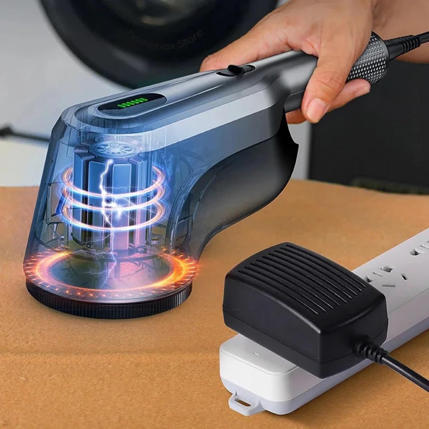 Lint Remover 600W Household Lint Remover Plug-in Clothes Ball Trimmer 2 Gears High Speed Fabric Shaver for Sweater Couch Carpet Garment Care Fabric Shaver, jinyi2016SHOP-1998