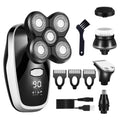 Electric Razor for Men, All in one wet dry grooming electric shaver digital display hair trimmer beard electric razor men facial&body shaving machine