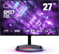 Cooler Master GM27-FQSA 27' ARGB 2K IPS 165Hz QHD 2560 x 1440 PC Monitor, 1ms (MPRT), HDR10, FreeSync Premium, DP*1, HDMI 2.0 * 2, USB B*1, USB A*2, USB C*1, VESA Mount (CMI-GM27-FQSA-US)