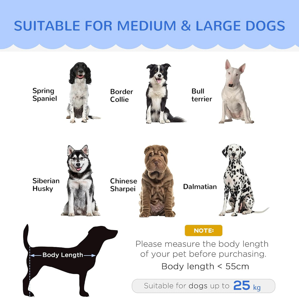 PawHut Velvet Large Dog Couch with Foam Cushion, Soft and Cute Dog Bed with Pearl Design, Dog Sofa for Big and Medium Dogs, Charcoal Gray
