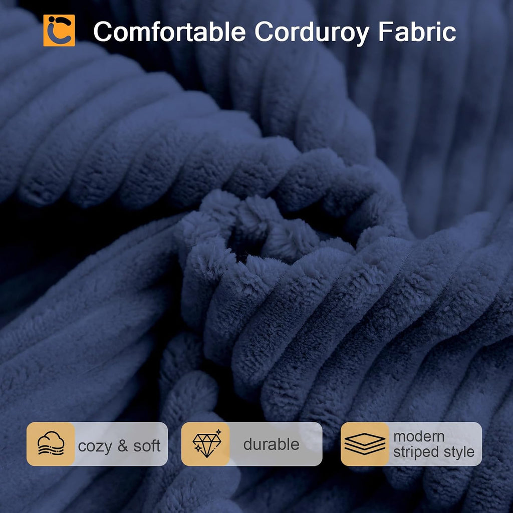 COMAX Convertible Folding Sofa Bed, Foldable Chair Bed Floor Futon Couch with Back Support, Comfy Corduroy Fold Out Mattress Sleeper for Living Room Bedroom