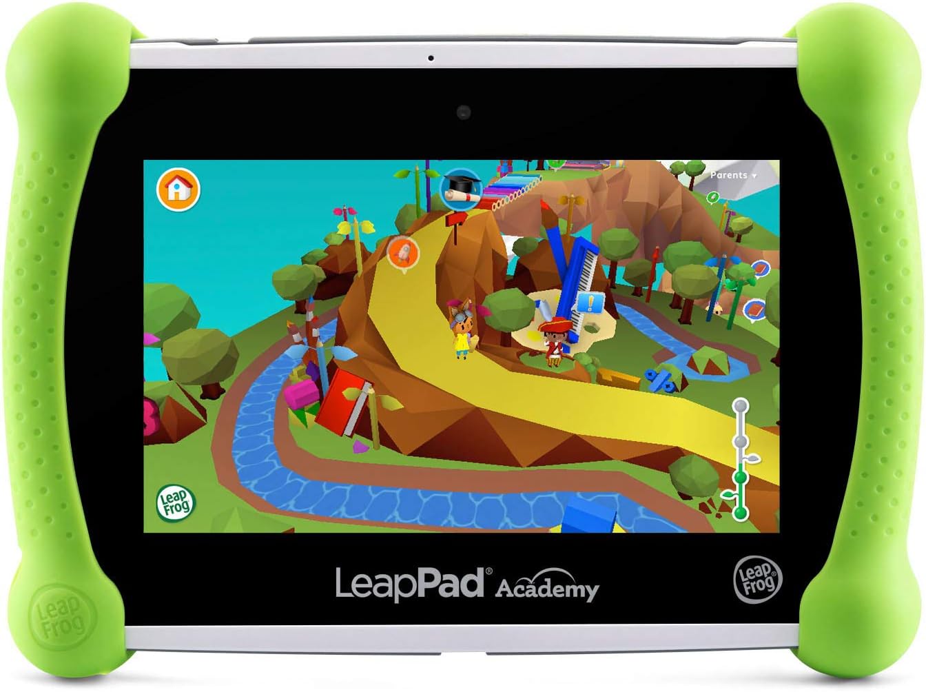 LeapFrog LeapPad Academy Kids' Learning Tablet, Green