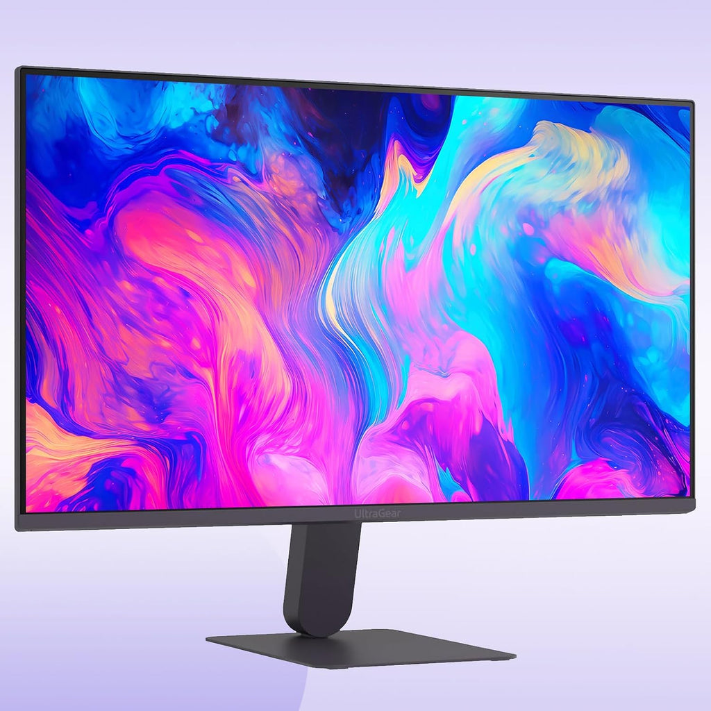 LG 24' Ultragear FHD Gaming Monitor, IPS Display, 144Hz Refresh Rate, 1ms MBR, HDR10, 99% sRGB, NVIDIA G-SYNC Compatible, AMD FreeSync, HDMI, DisplayPort, VESA Mountable, Ultra-Slim Bezel, Tilt, Black