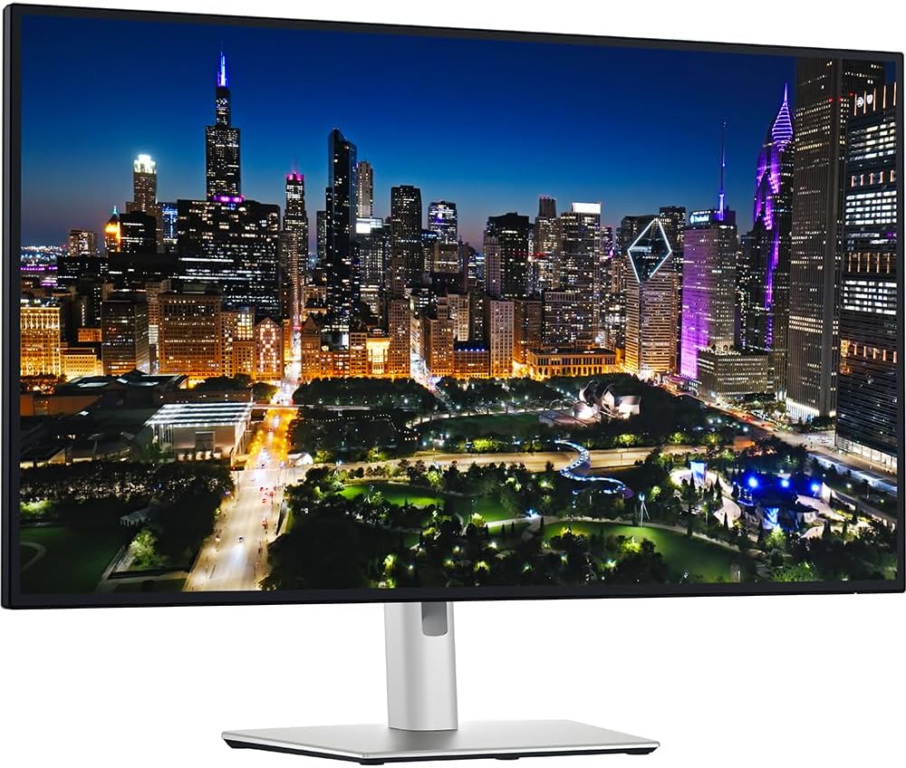 Dell DELL-U3225QE UltraSharp 32 inch 4K UHD 120Hz 16:9 IPS Black Monitor Bundle with 2 YR CPS Enhanced Protection Pack