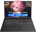 NIMO 17.3' Business-Laptop, AMD Ryzen 7 7735HS (8C/16T), 64GB RAM 2TB NVMe SSD, Radeon 680M for Light Gaming, PD 100W Type-C WiFi-6E BT5.2 Fingerprint Unlock Backlit Keyboard for Working & Student