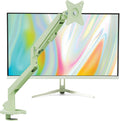 Pixio PX279 Wave Mint Green 27 inch 240Hz Refresh Rate FHD 1080p Resolution Fast IPS Panel 1ms GTG Resonse Time Gaming Monitor and PS1S Wave Mint Green Single Monitor Arm
