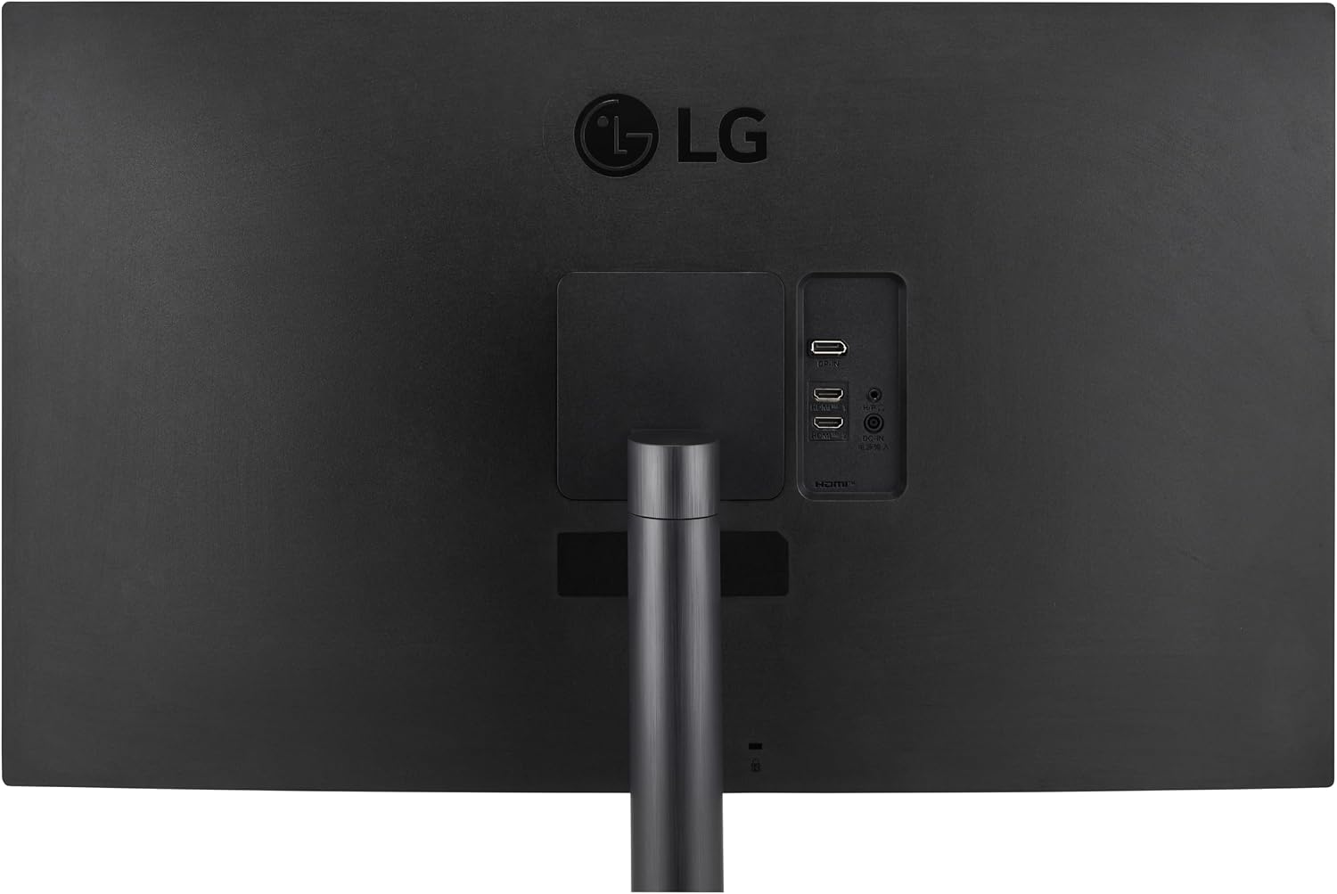 LG Ultrafine Monitor 32, 4K UHD (3840x2160), HDR10 DCI-P3 90% (CIE1976), 16:9 VA Anti-Glare, Speakers x2, 60HZ, 4ms, OnScreen Control, Reader Mode, Flicker Safe, Borderless Design, with 5ave HDMI